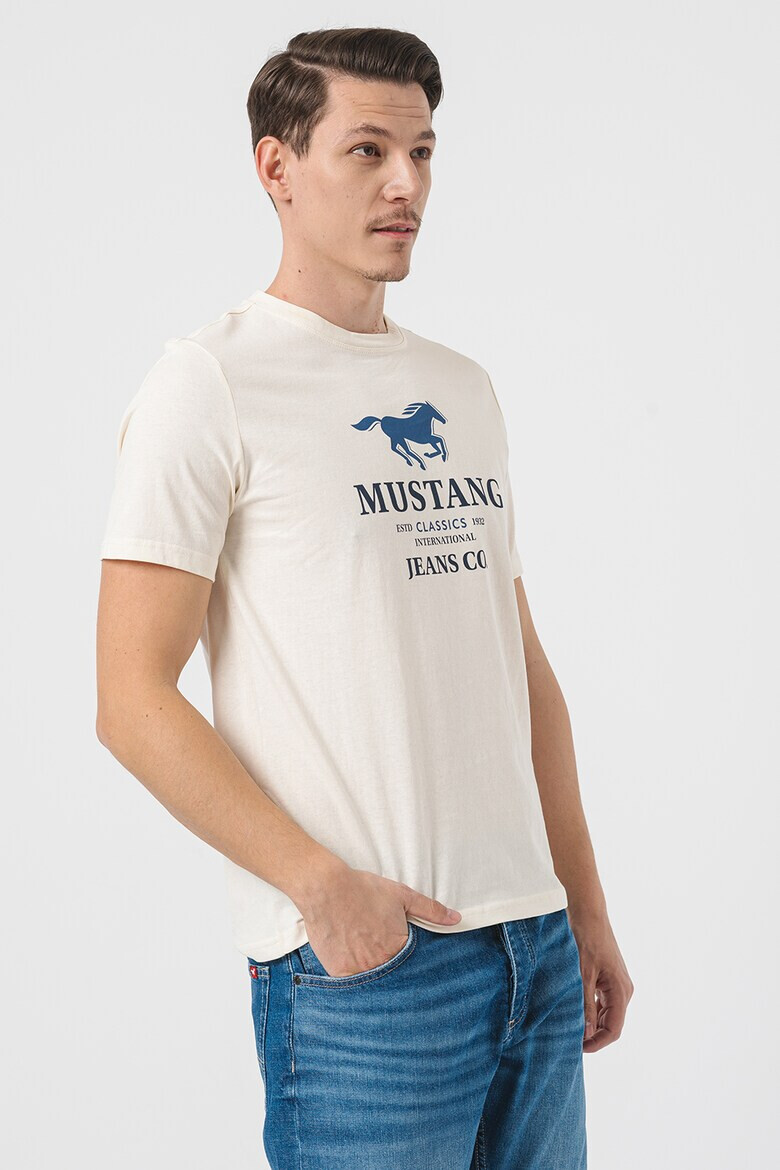 Mustang Тениска Austin с лого - Pepit.bg