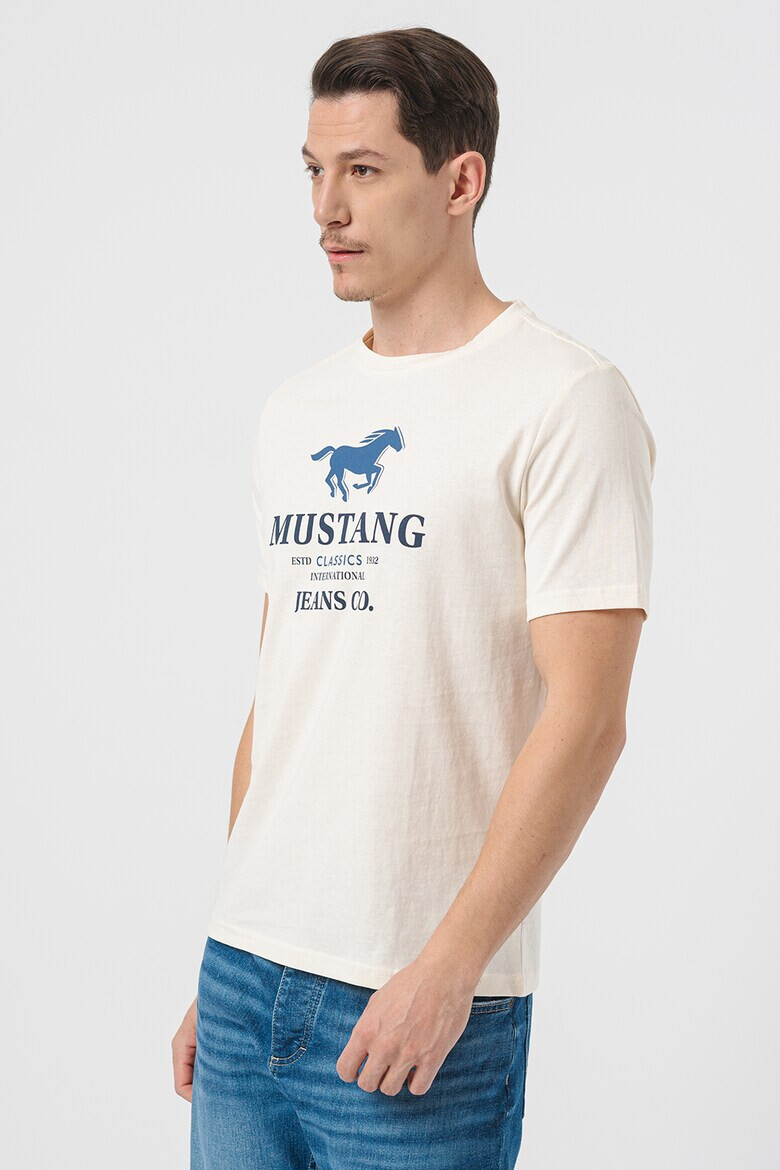 Mustang Тениска Austin с лого - Pepit.bg