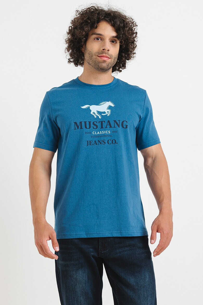 Mustang Тениска Austin с лого - Pepit.bg