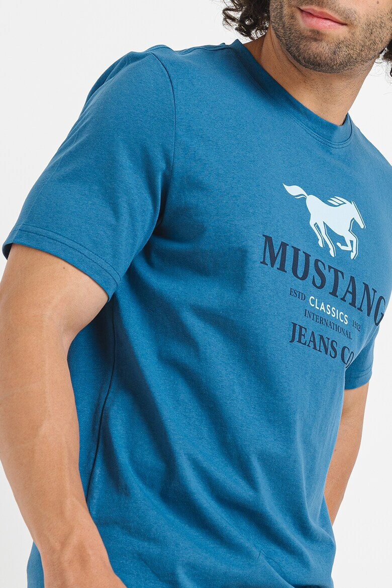 Mustang Тениска Austin с лого - Pepit.bg