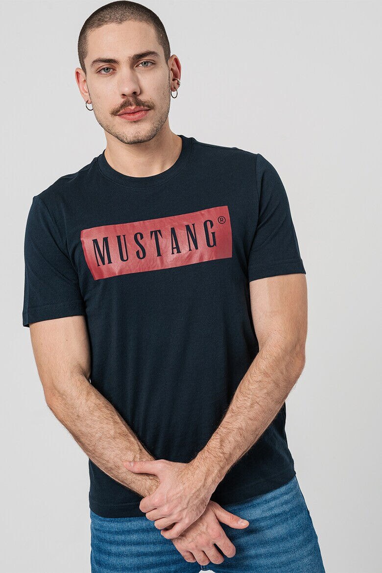 Mustang Тениска с лого - Pepit.bg
