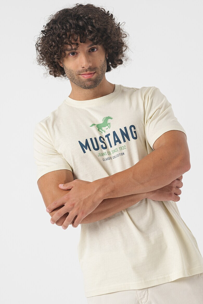 Mustang Тениска с лого - Pepit.bg