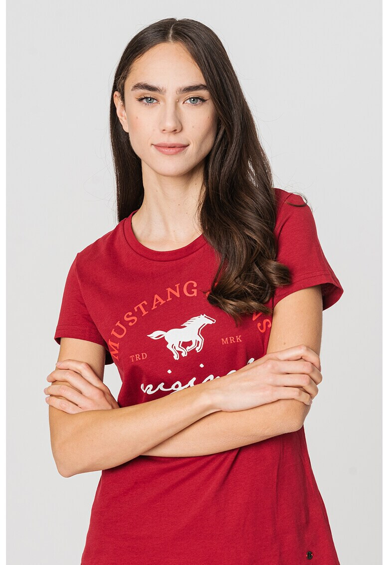 Mustang Тениска с лого Alexia - Pepit.bg