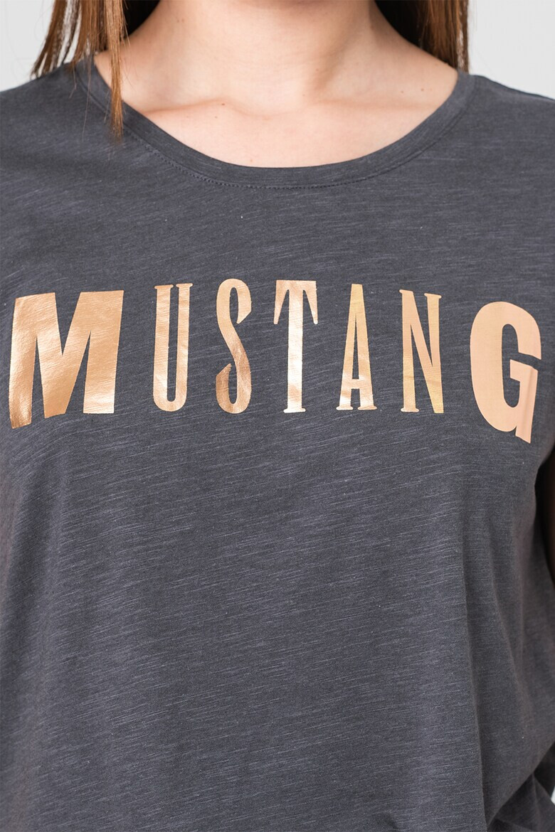 Mustang Тениска с модал Audrey с лого - Pepit.bg