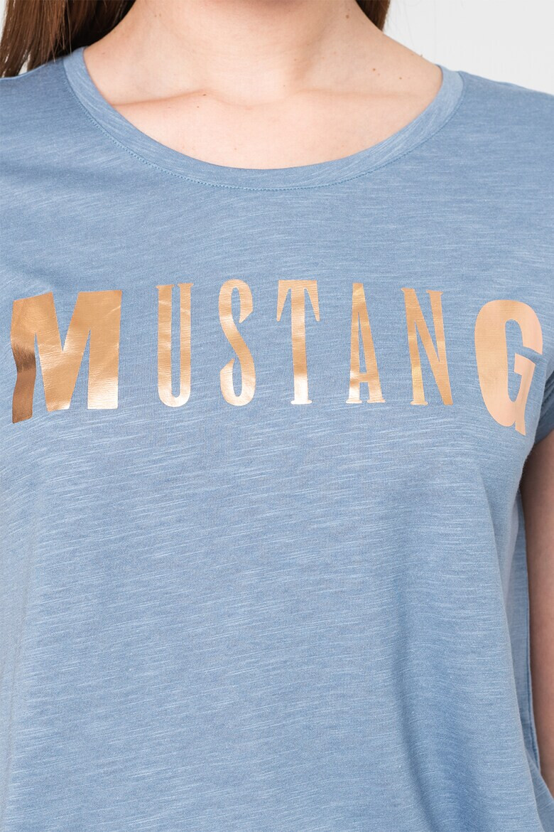 Mustang Тениска с модал Audrey с лого - Pepit.bg