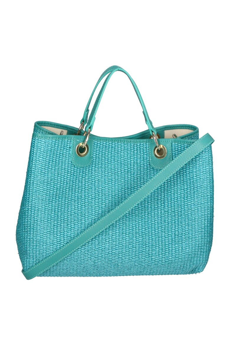 My-Best Bag Шопинг чанта с кожени презрамки - Pepit.bg