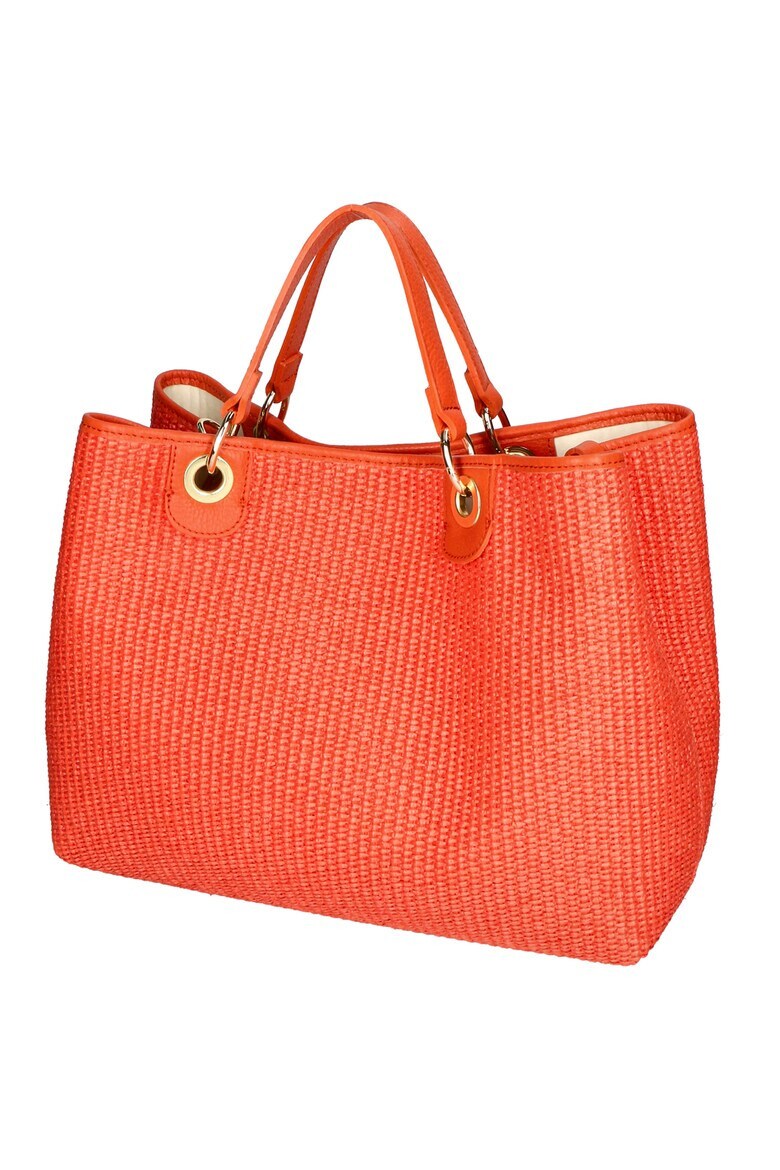 My-Best Bag Шопинг чанта с кожени презрамки - Pepit.bg
