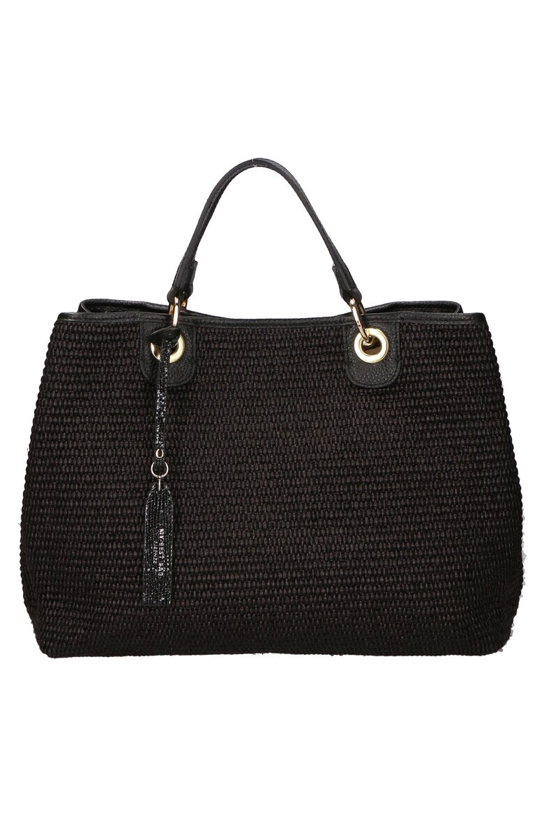 My-Best Bag Шопинг чанта с кожени презрамки - Pepit.bg