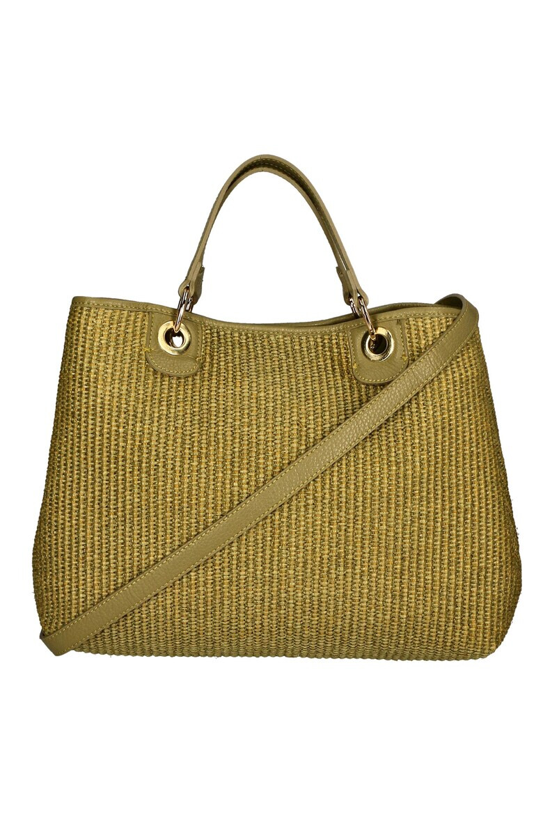 My-Best Bag Шопинг чанта с кожени презрамки - Pepit.bg