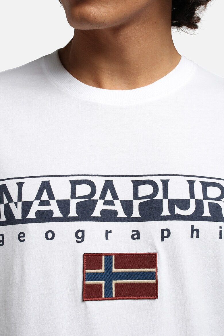 Napapijri Тениска S-Ayas с лого - Pepit.bg