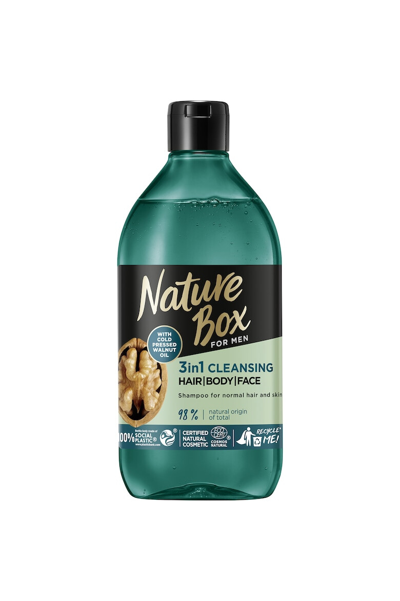 Nature Box Шампоан 3в1 For Men 385 мл - Pepit.bg