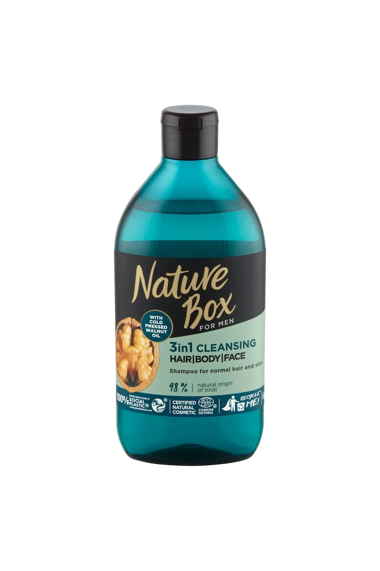 Nature Box Шампоан 3в1 For Men 385 мл - Pepit.bg