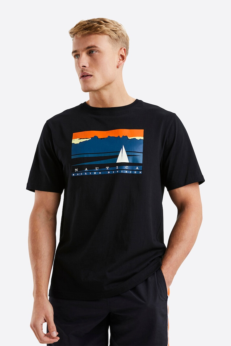 Nautica Тениска с лого Erik - Pepit.bg
