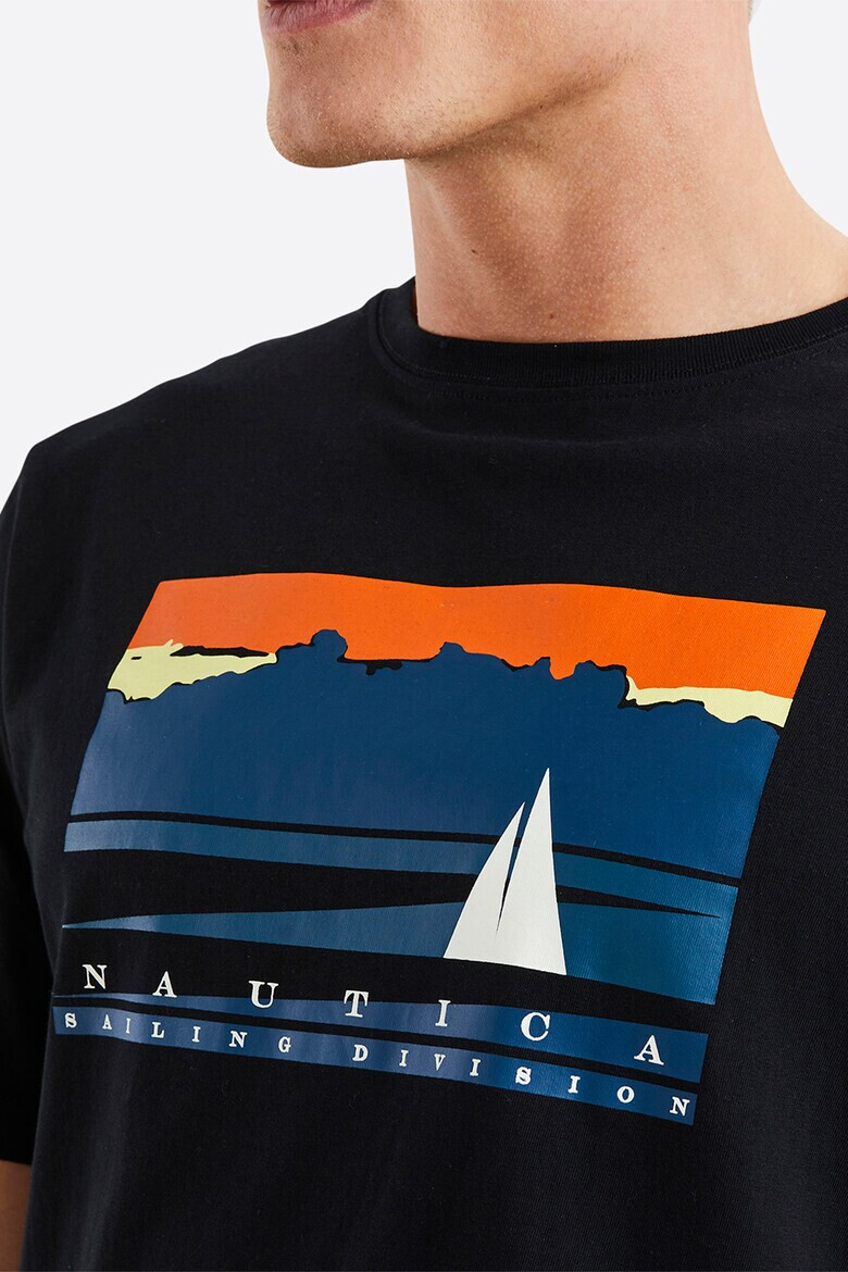 Nautica Тениска с лого Erik - Pepit.bg