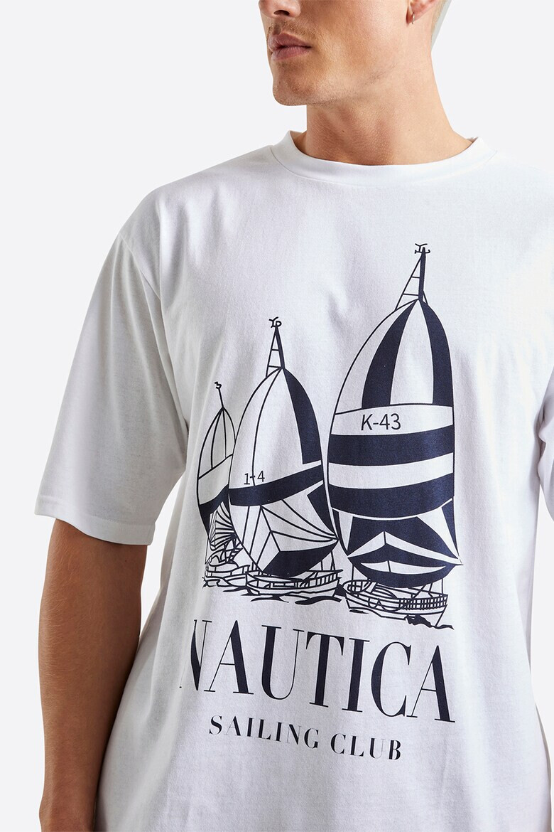 Nautica Тениска с уголемено лого Denton - Pepit.bg