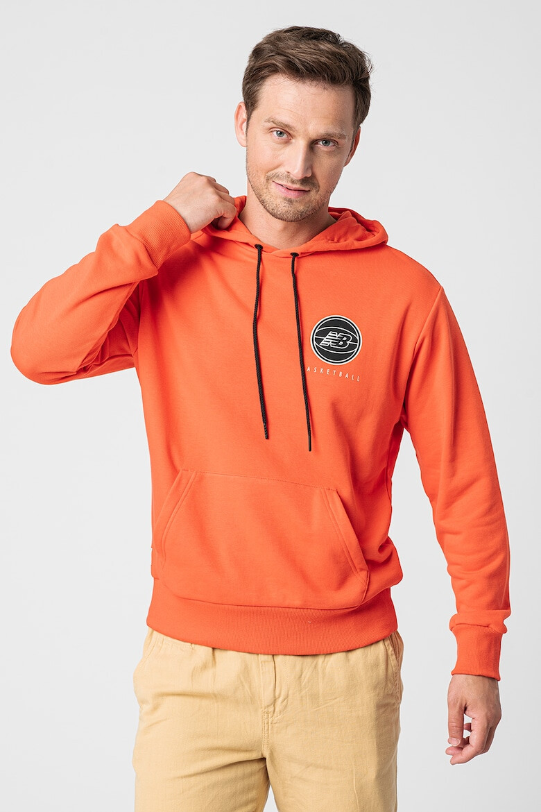 New Balance Худи Hoops с джоб кенгуру - Pepit.bg