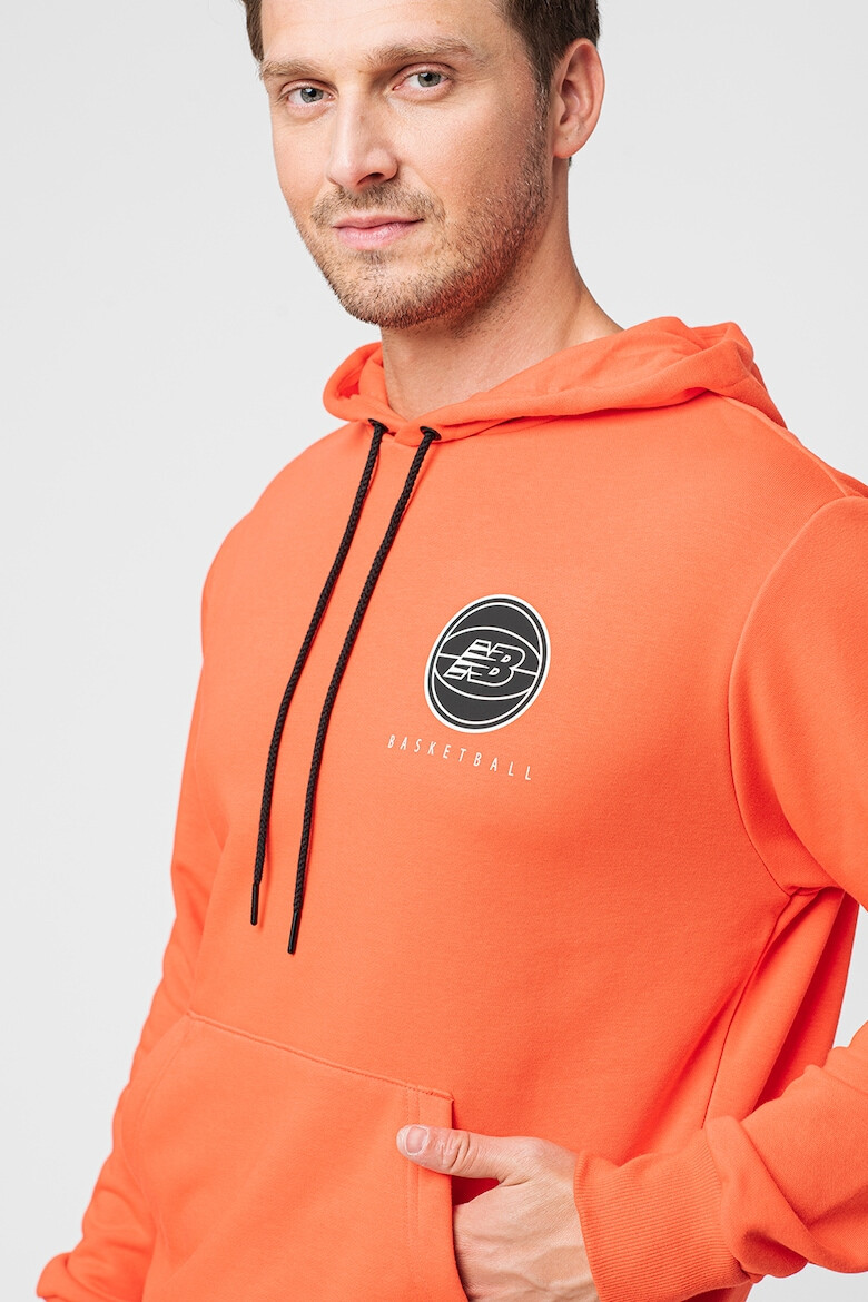 New Balance Худи Hoops с джоб кенгуру - Pepit.bg