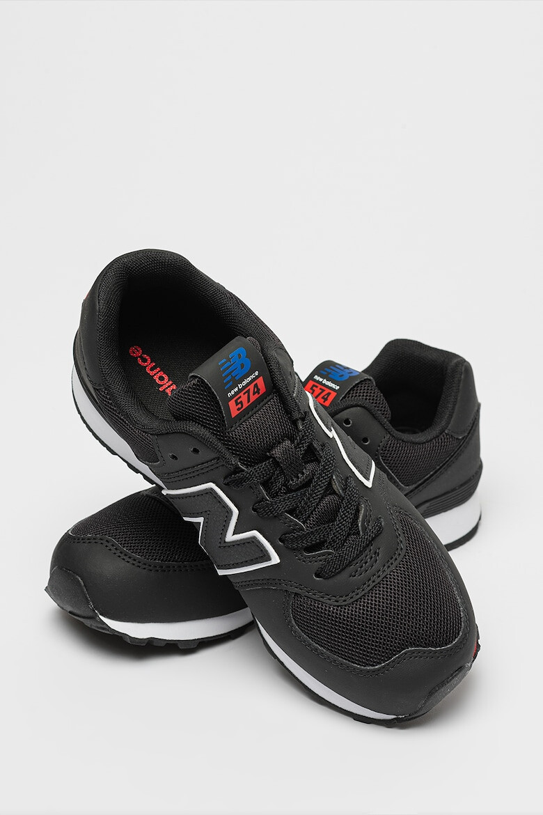 New Balance Спортни обувки 574 от еко кожа с мрежа - Pepit.bg