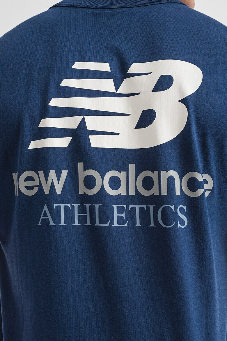 New Balance Тениска с щампа на гърба - Pepit.bg