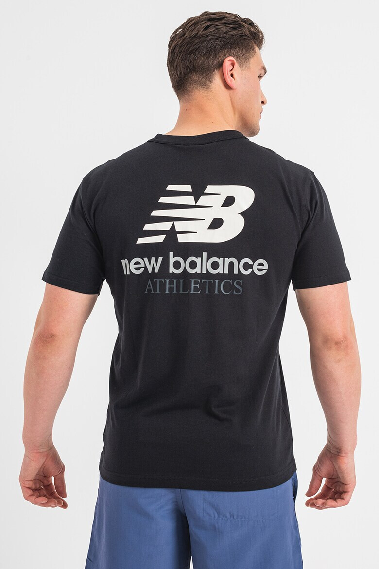 New Balance Тениска с щампа на гърба - Pepit.bg