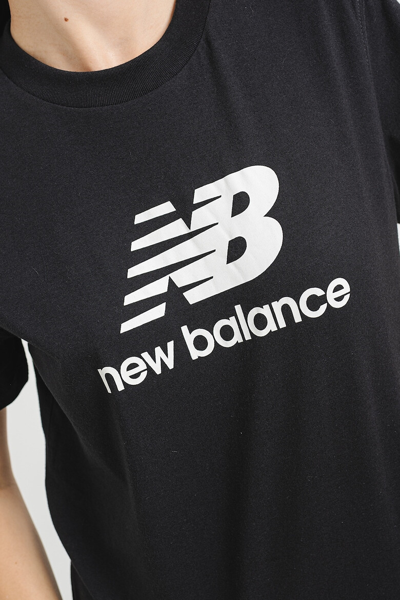 New Balance Тениска за бягане с лого - Pepit.bg