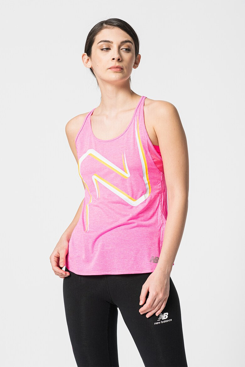 New Balance Топ Tmpact Run за бягане с лого - Pepit.bg