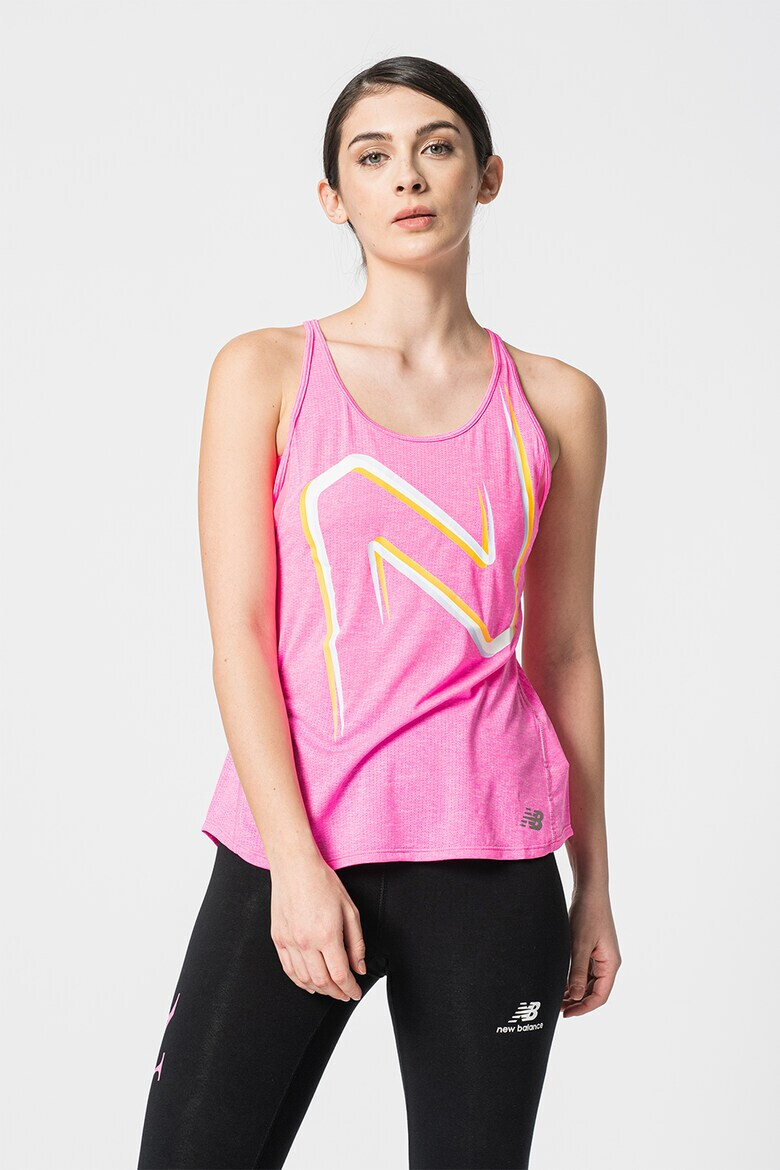 New Balance Топ Tmpact Run за бягане с лого - Pepit.bg