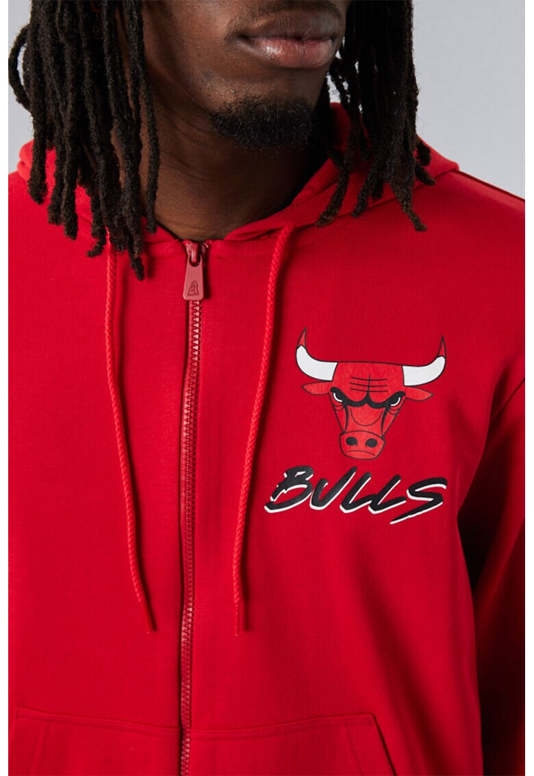 New Era Худи Chicago Bulls NBA Script с цип - Pepit.bg