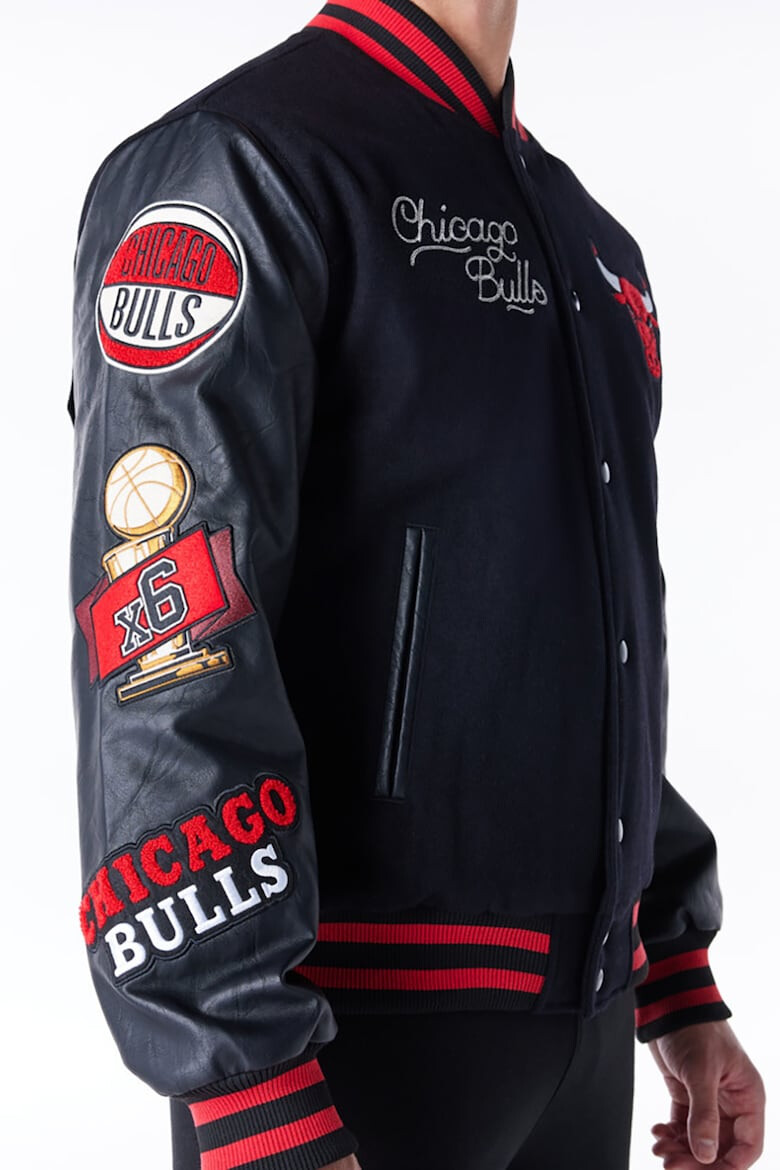 New Era Яке бомбър Chicago Bulls с вълна - Pepit.bg