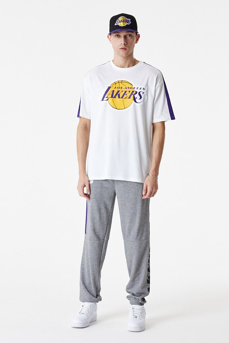 New Era Памучна тениска Los Angeles Lakers - Pepit.bg