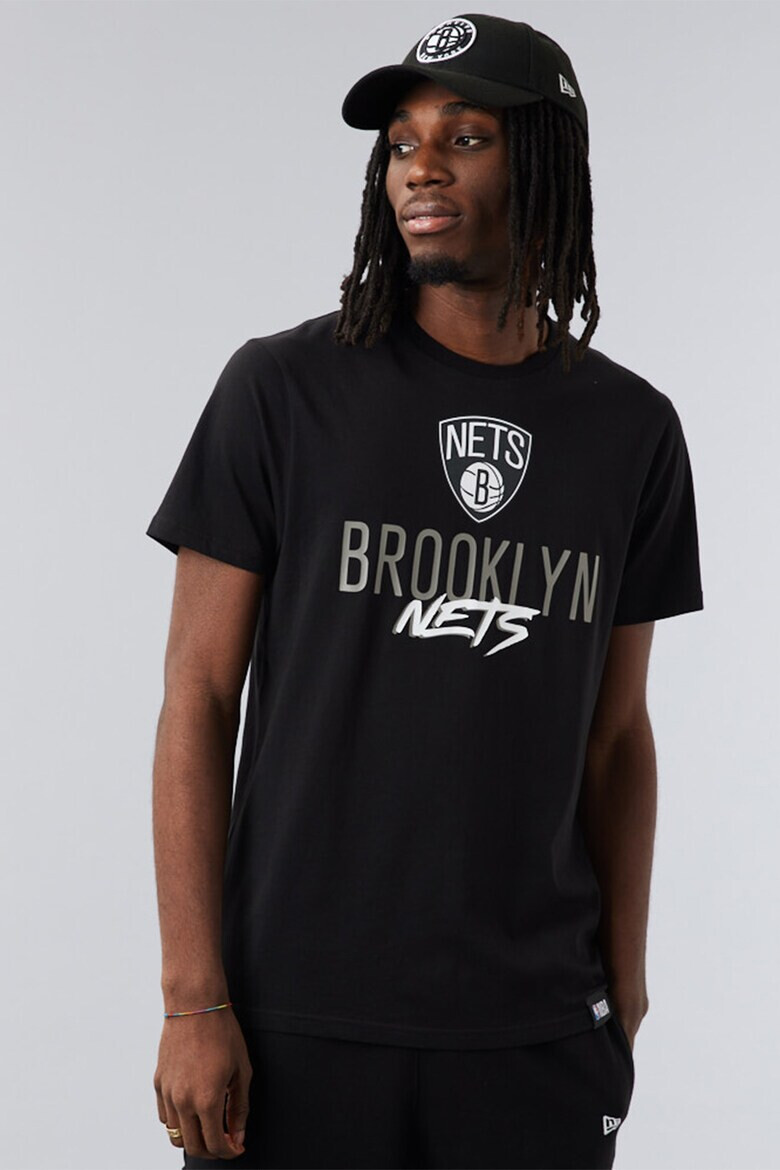 New Era Тениска с надпис Brooklyn Nets NBA - Pepit.bg