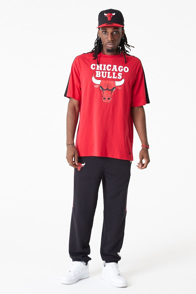 New Era Уголемена тениска Chicago Bulls - Pepit.bg