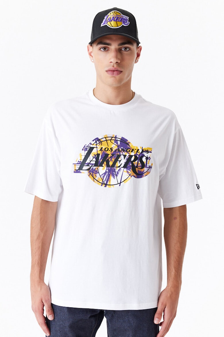 New Era Уголемена тениска LA Lakers - Pepit.bg