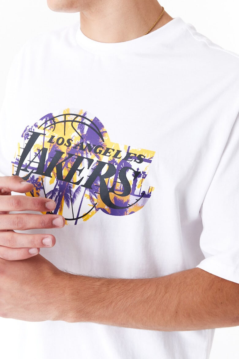 New Era Уголемена тениска LA Lakers - Pepit.bg