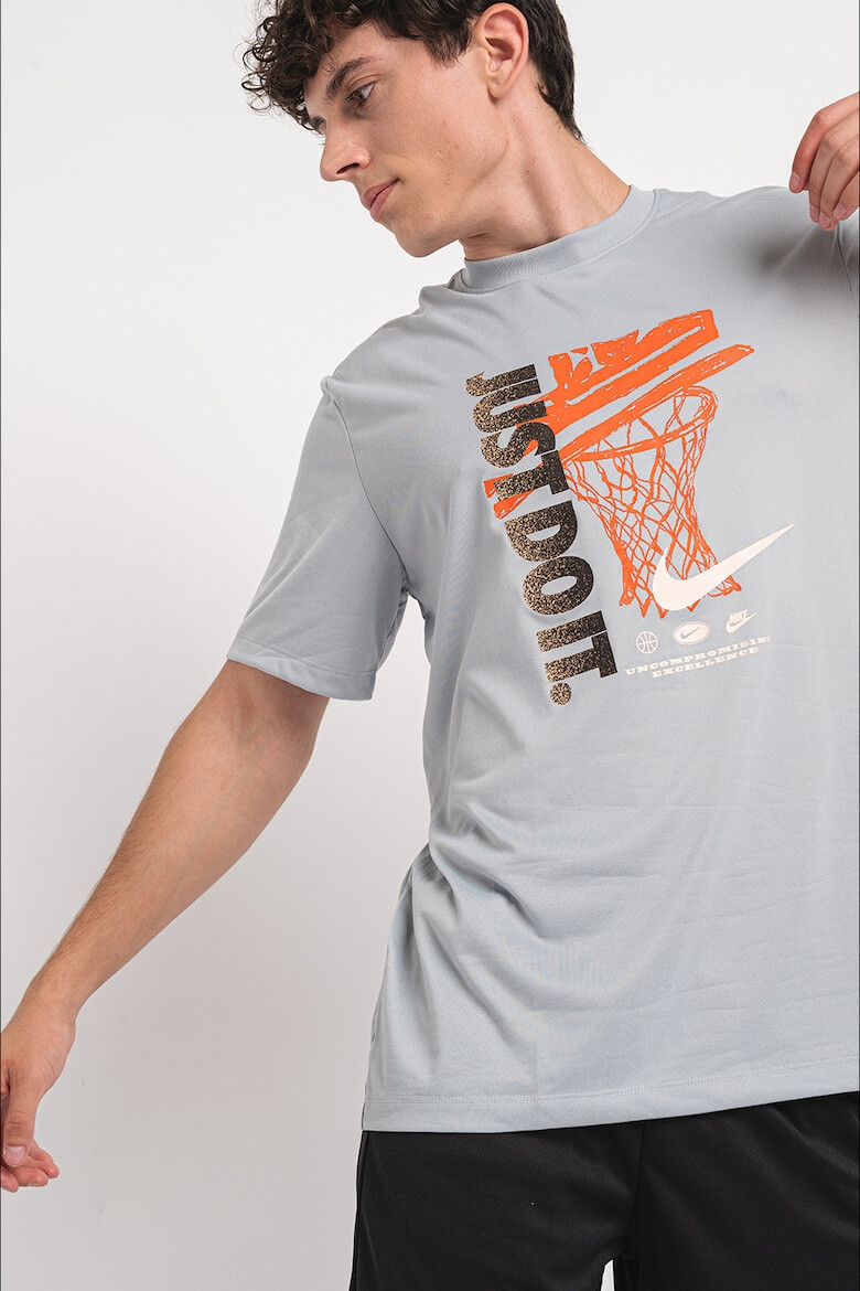 Nike Баскетболна тениска с Dri Fit - Pepit.bg