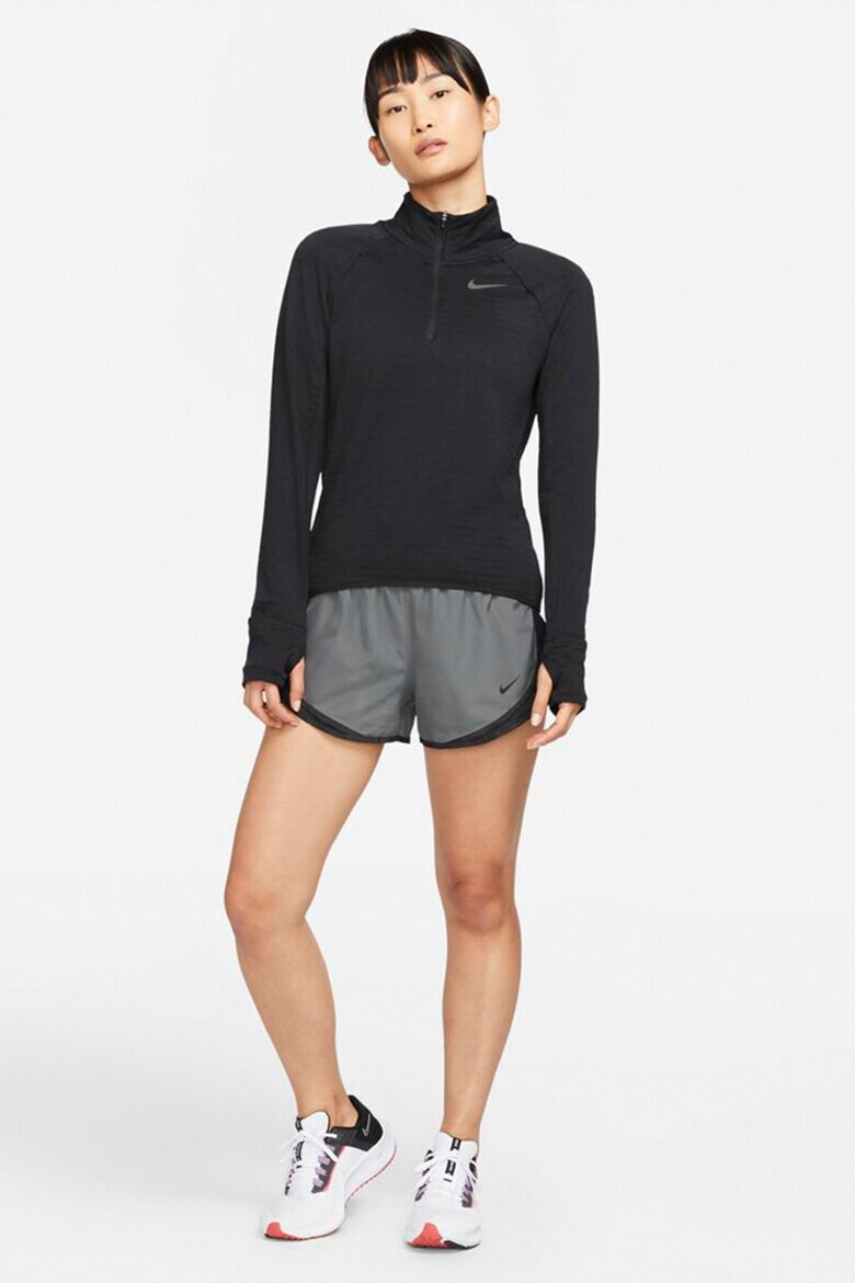 Nike Блуза Element Therma-Fit за бягане с къс цип - Pepit.bg