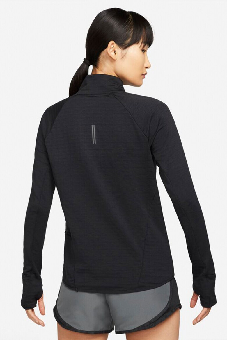 Nike Блуза Element Therma-Fit за бягане с къс цип - Pepit.bg