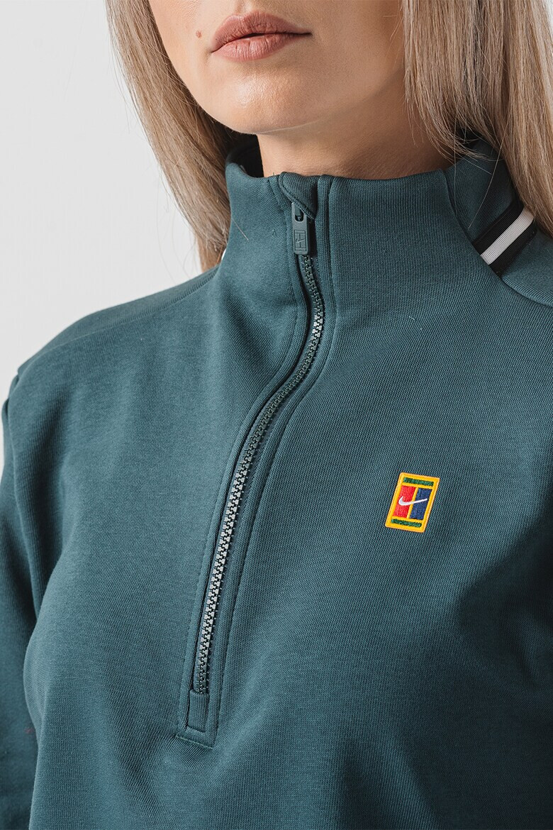 Nike Блуза Heritage за тенис с къс цип - Pepit.bg
