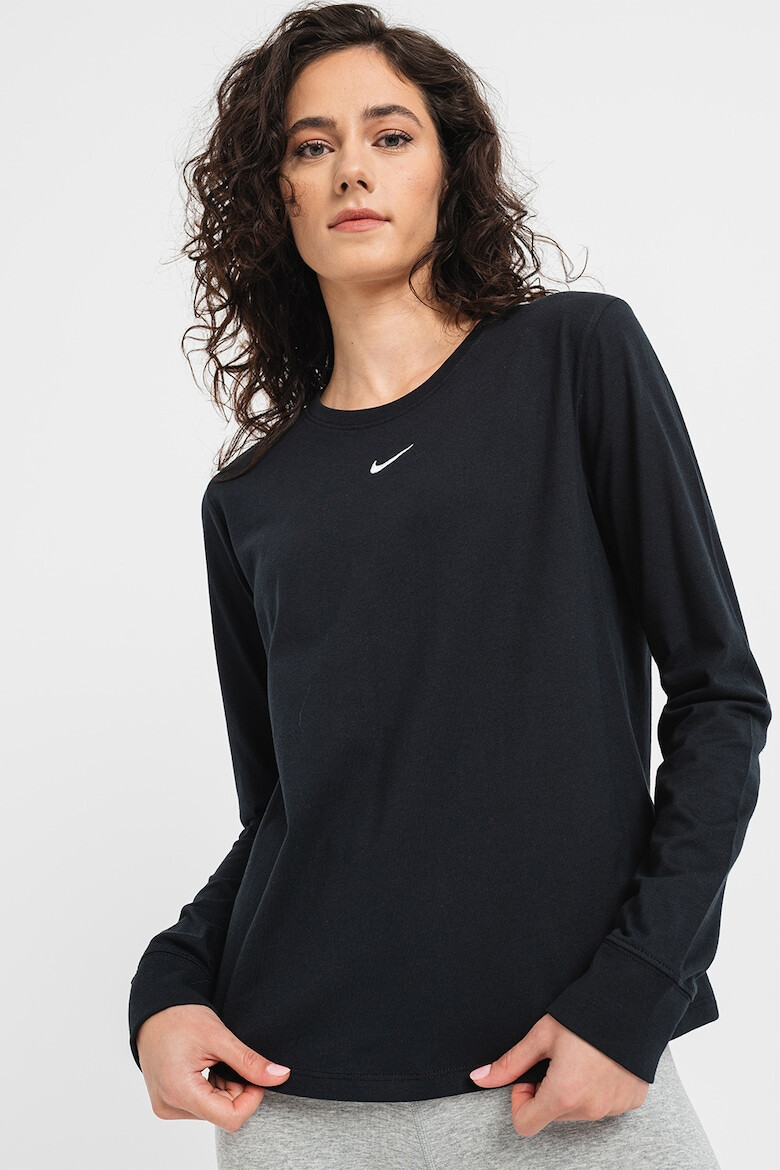 Nike Блуза с овално деколте и лого - Pepit.bg