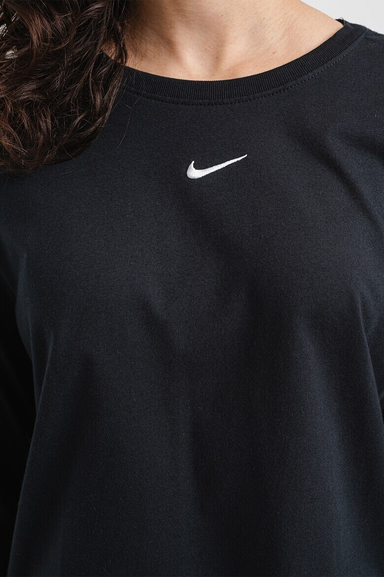 Nike Блуза с овално деколте и лого - Pepit.bg