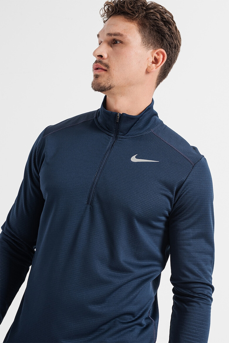 Nike Блуза за бягане Pacer с Dri-FIT и къс цип - Pepit.bg