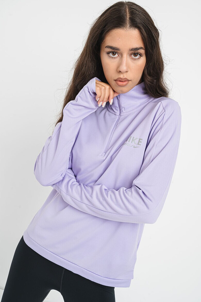 Nike Блуза за бягане с къс цип - Pepit.bg