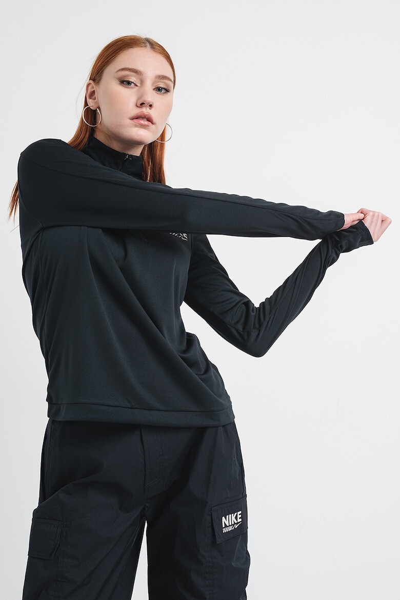 Nike Блуза за бягане с къс цип - Pepit.bg