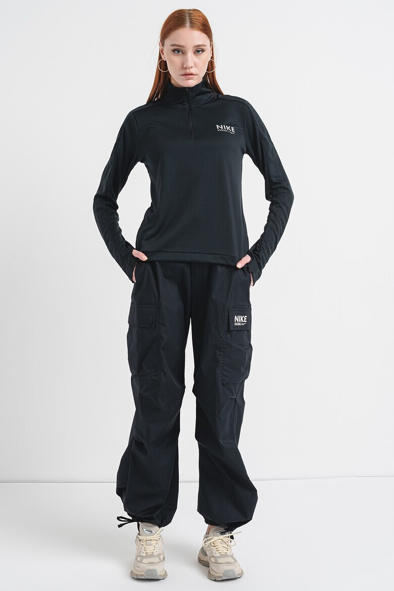 Nike Блуза за бягане с къс цип - Pepit.bg