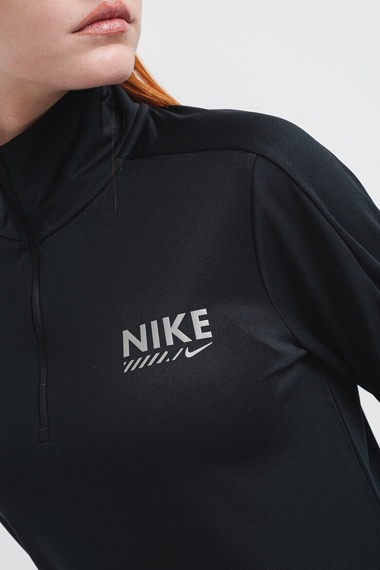 Nike Блуза за бягане с къс цип - Pepit.bg