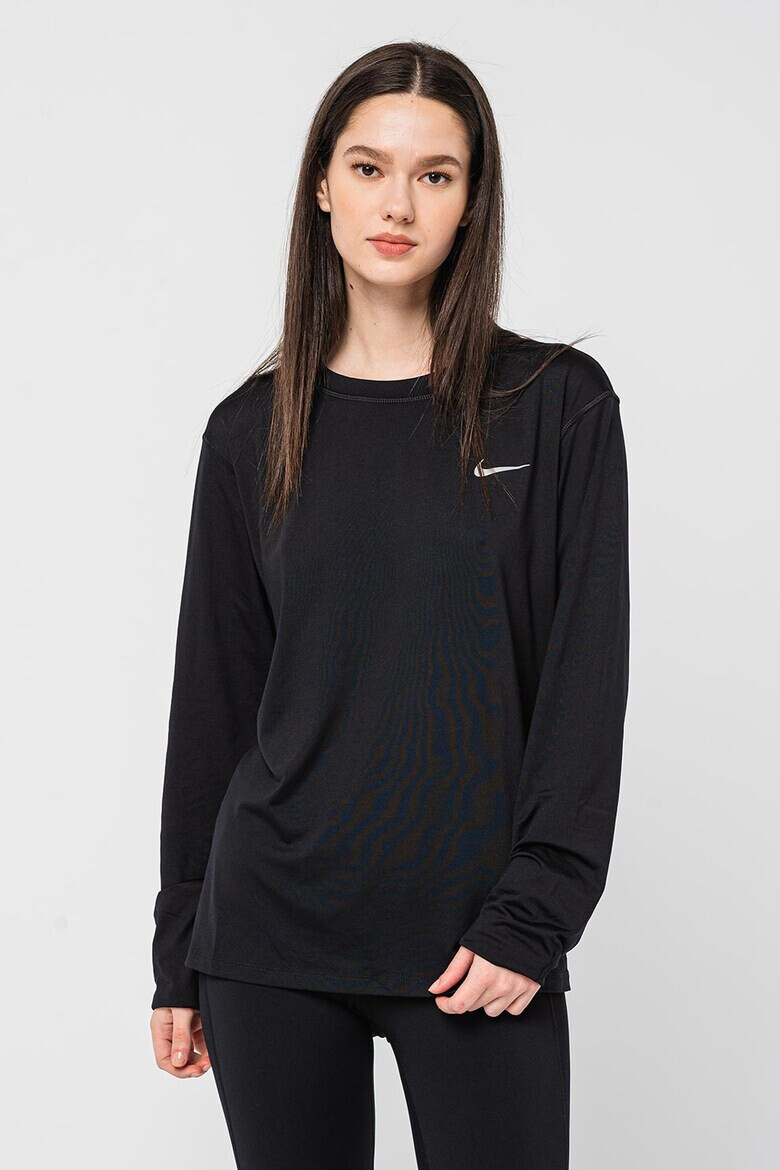 Nike Блуза за бягане Element с Plus Size и Dri-Fit - Pepit.bg