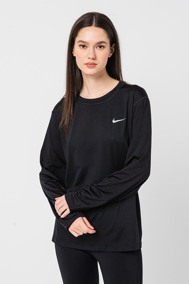 Nike Блуза за бягане Element с Plus Size и Dri-Fit - Pepit.bg
