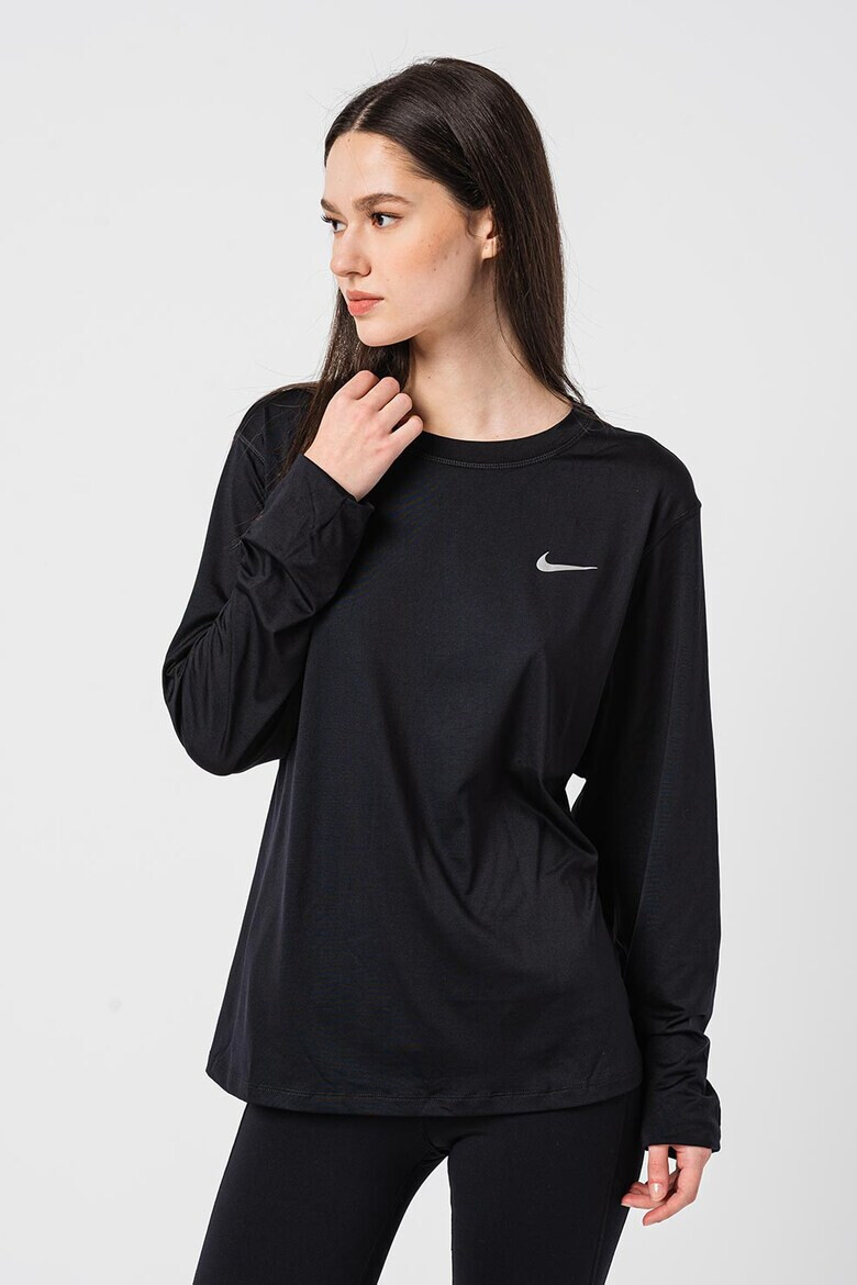 Nike Блуза за бягане Element с Plus Size и Dri-Fit - Pepit.bg