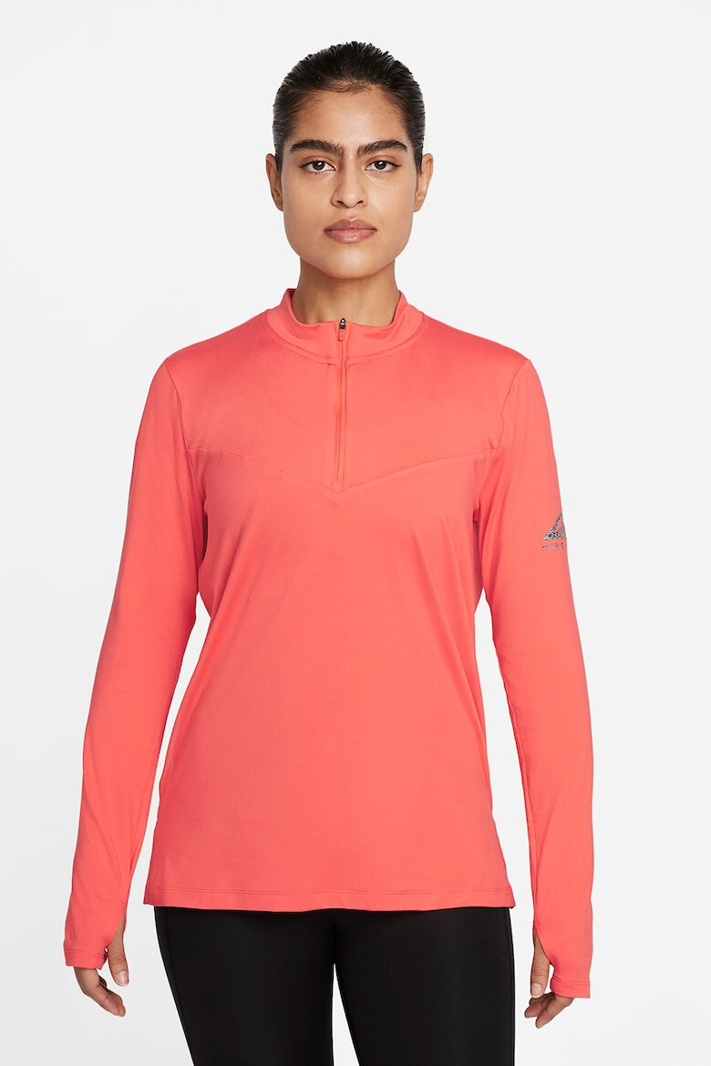 Nike Блуза за бягане Element Trail Midlayer с цепки за палците - Pepit.bg