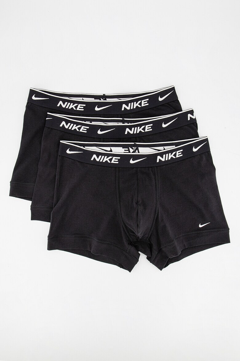 Nike Боксерки с лого - 3 чифта - Черен - Pepit.bg